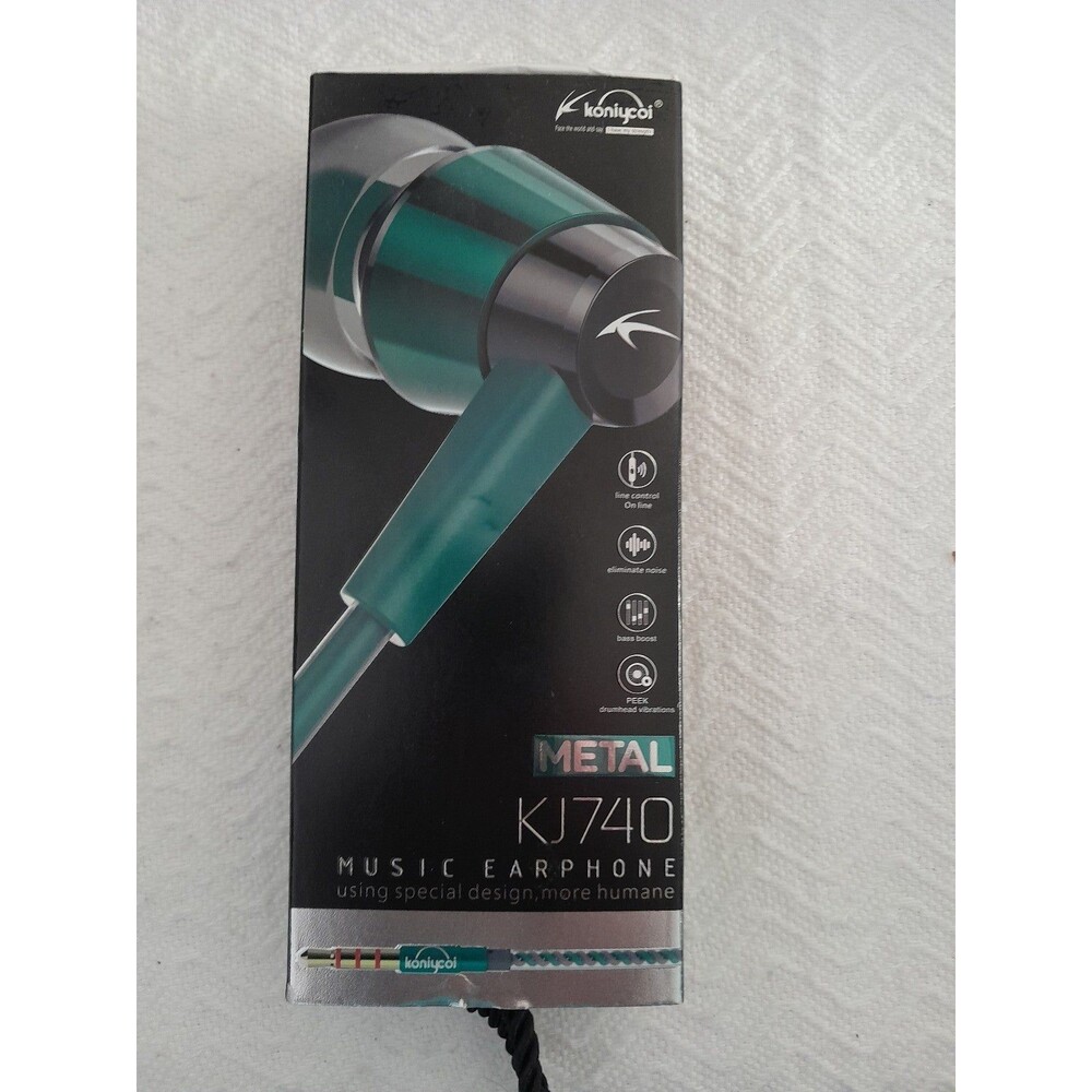 Konicai metal music earphone